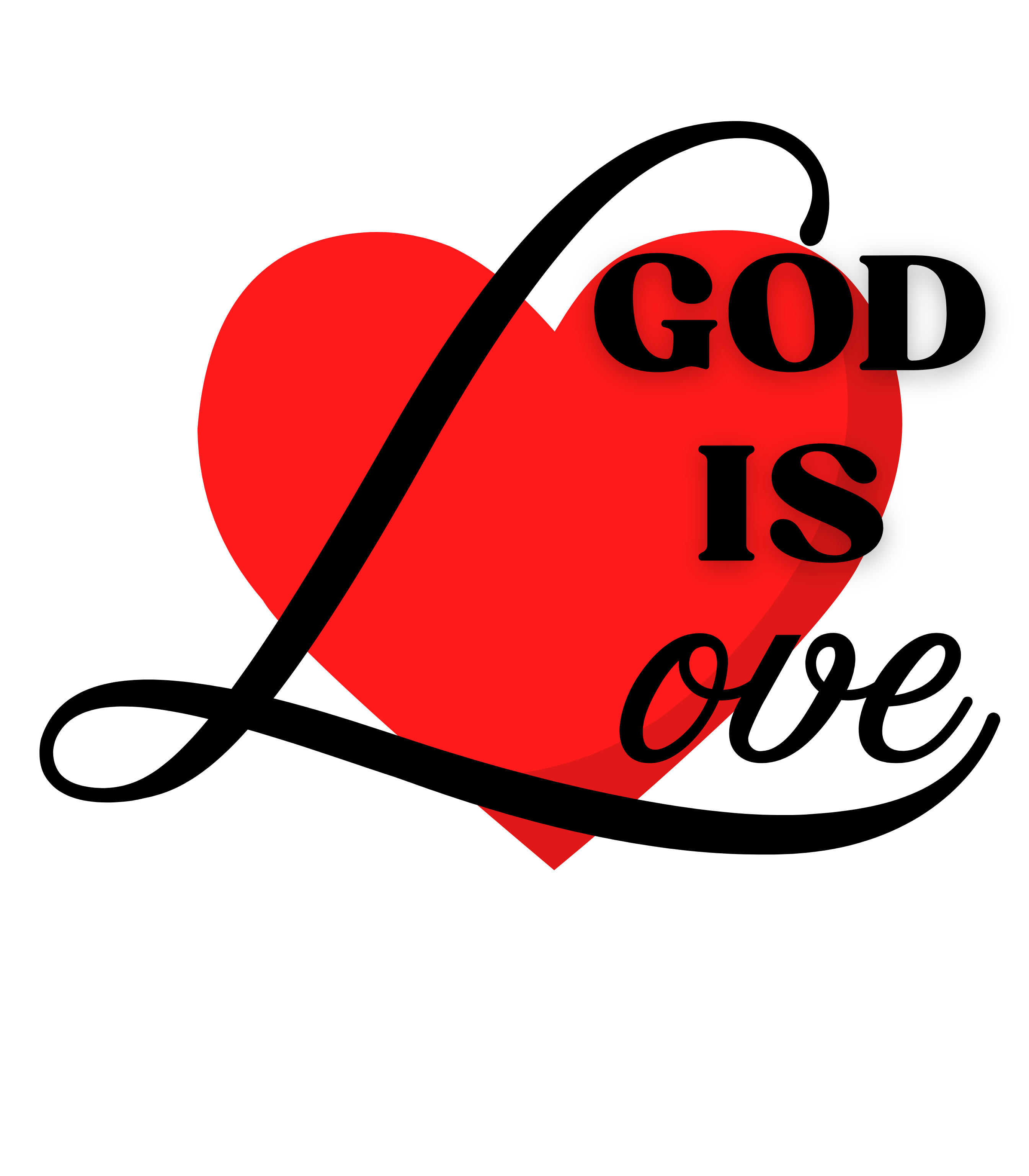 God is love Classic Unisex T-Shirt